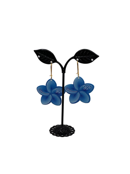 Flower earrings