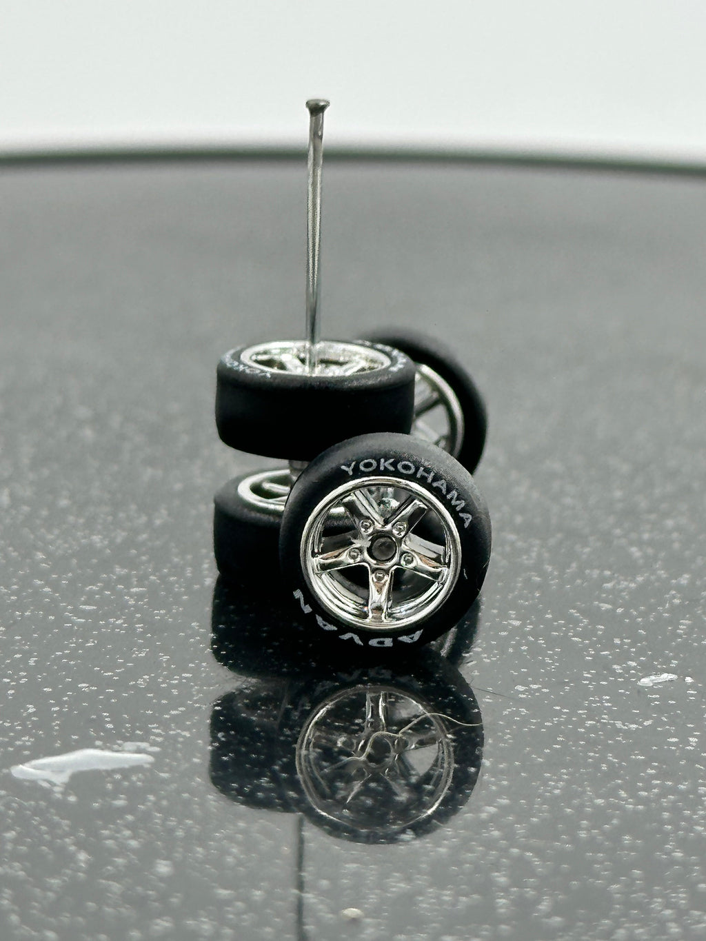 Rubber Wheels for Diecast Scale 1/64