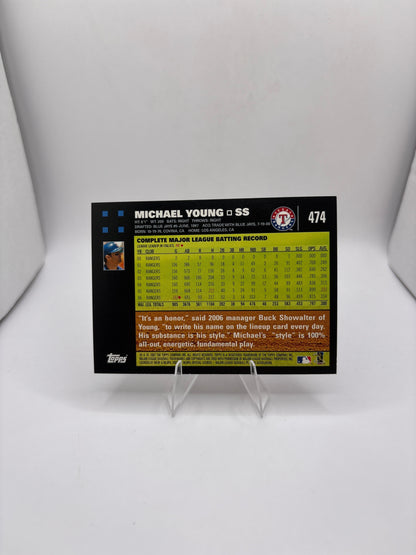 Topps Michael Young