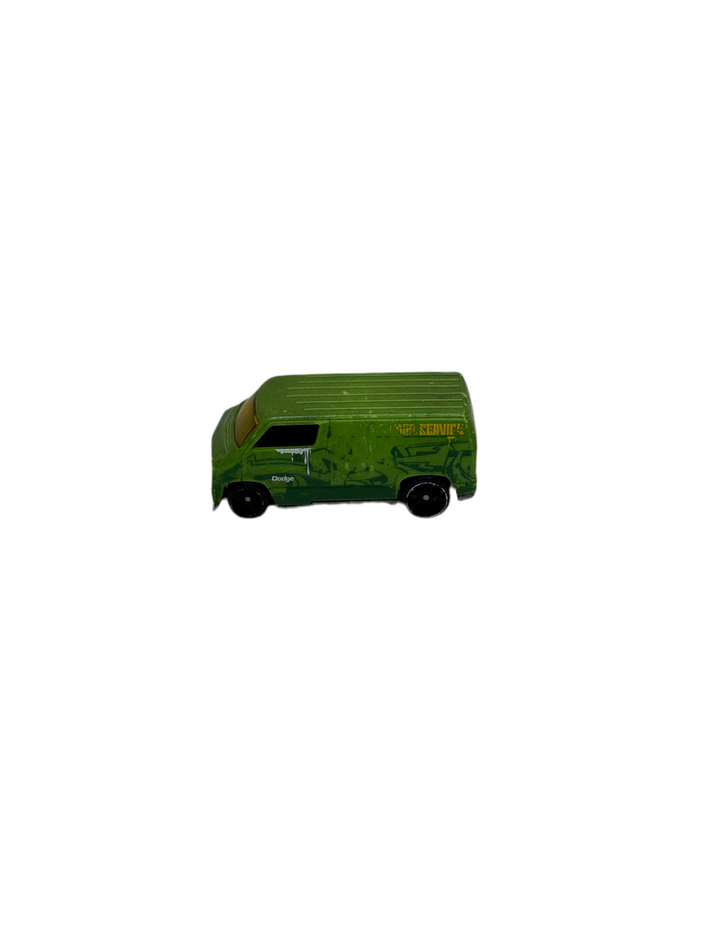 Hot Wheels Custom 77 Dodge Van Diecast Green