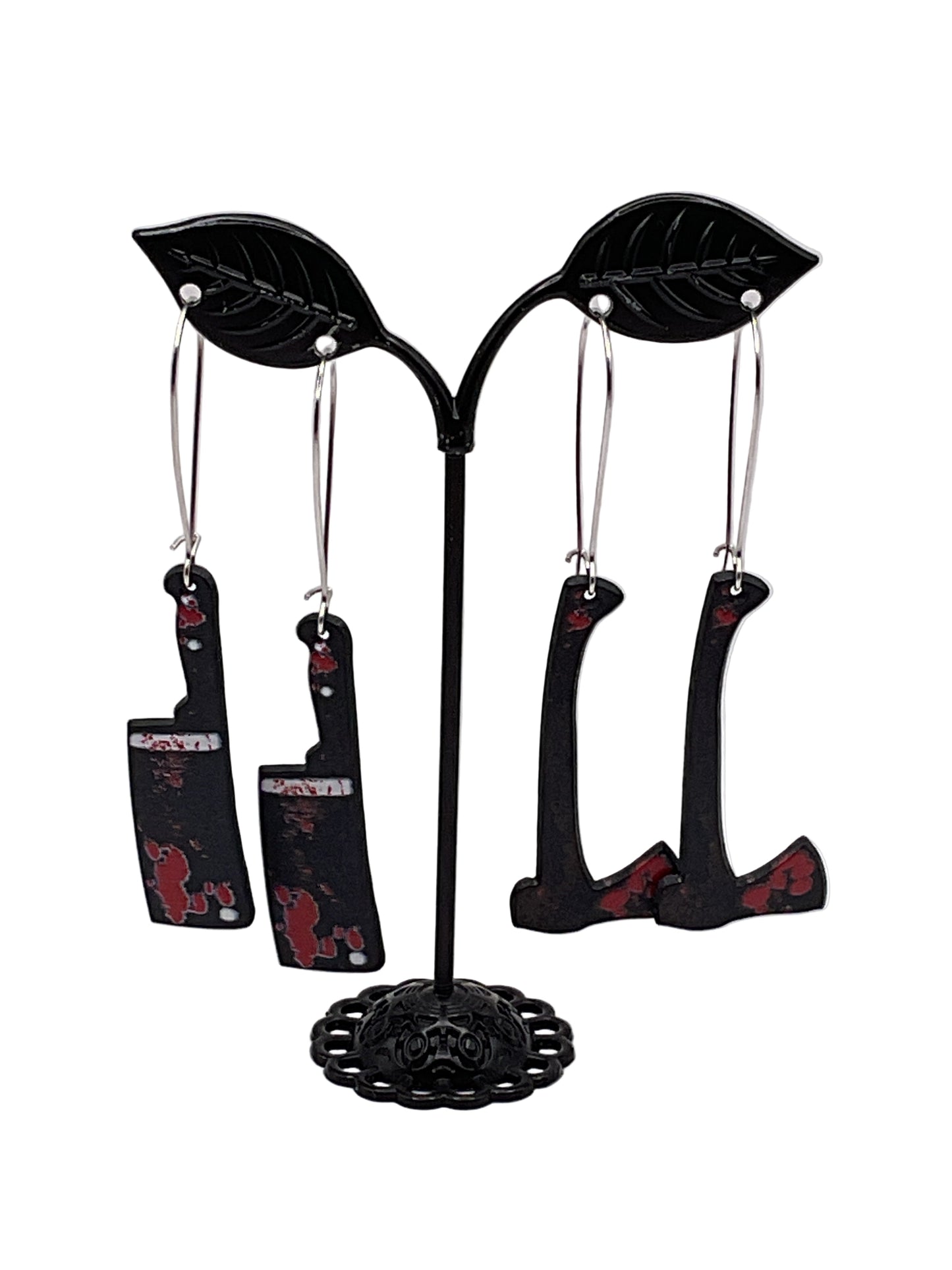 Bloody Sharp Object Earrings