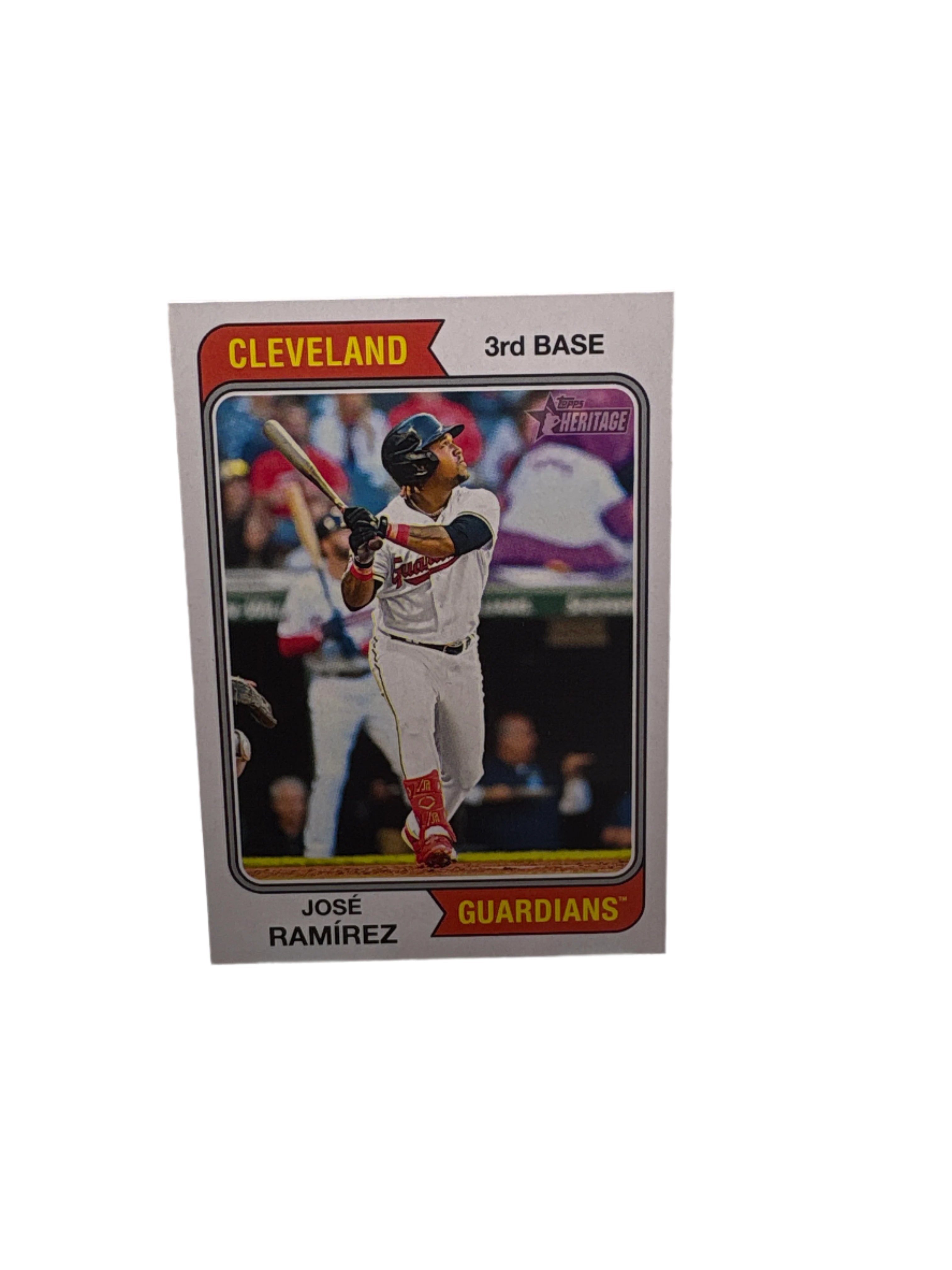 Topps Heritage Jose Ramirez Main image