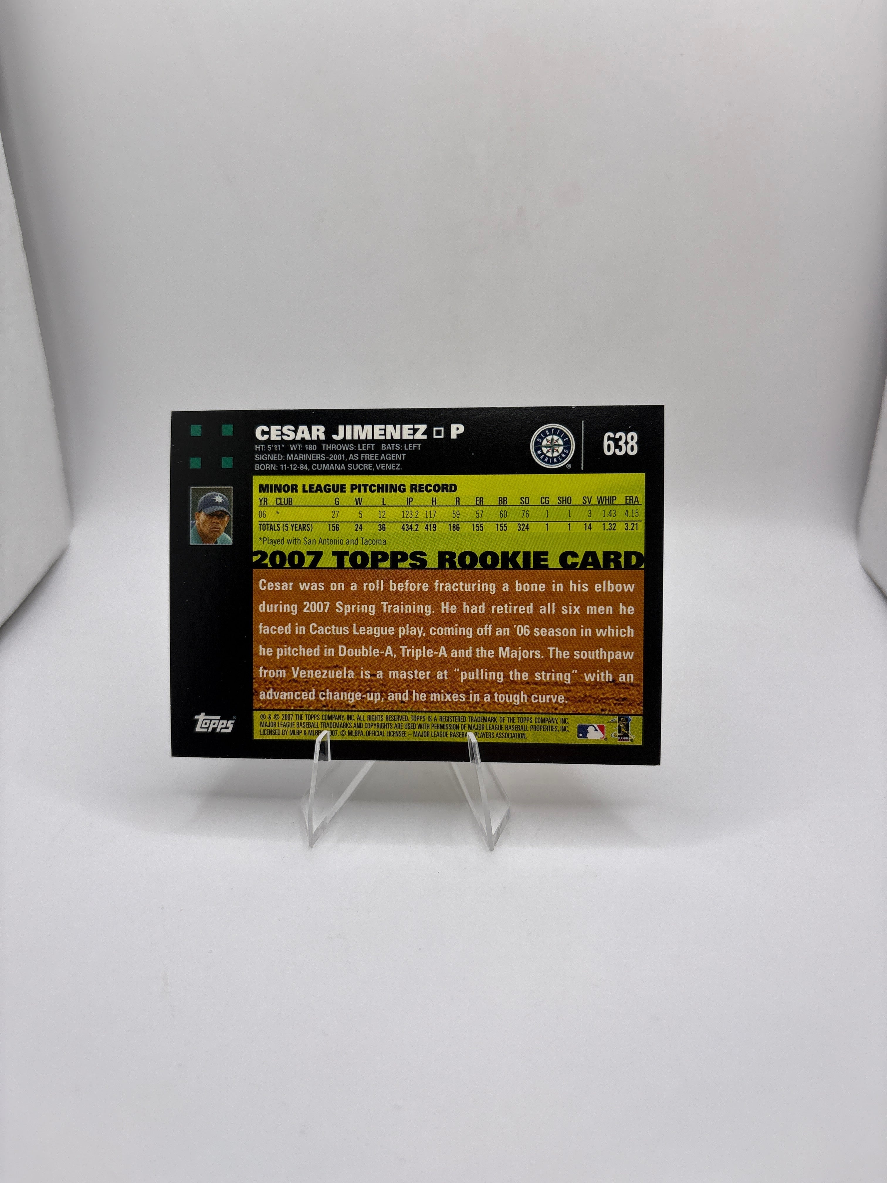 Topps Cesar Jimenez