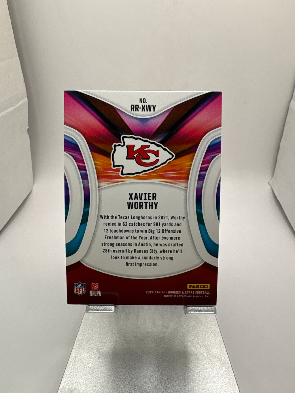 Panini Xavier Worthy