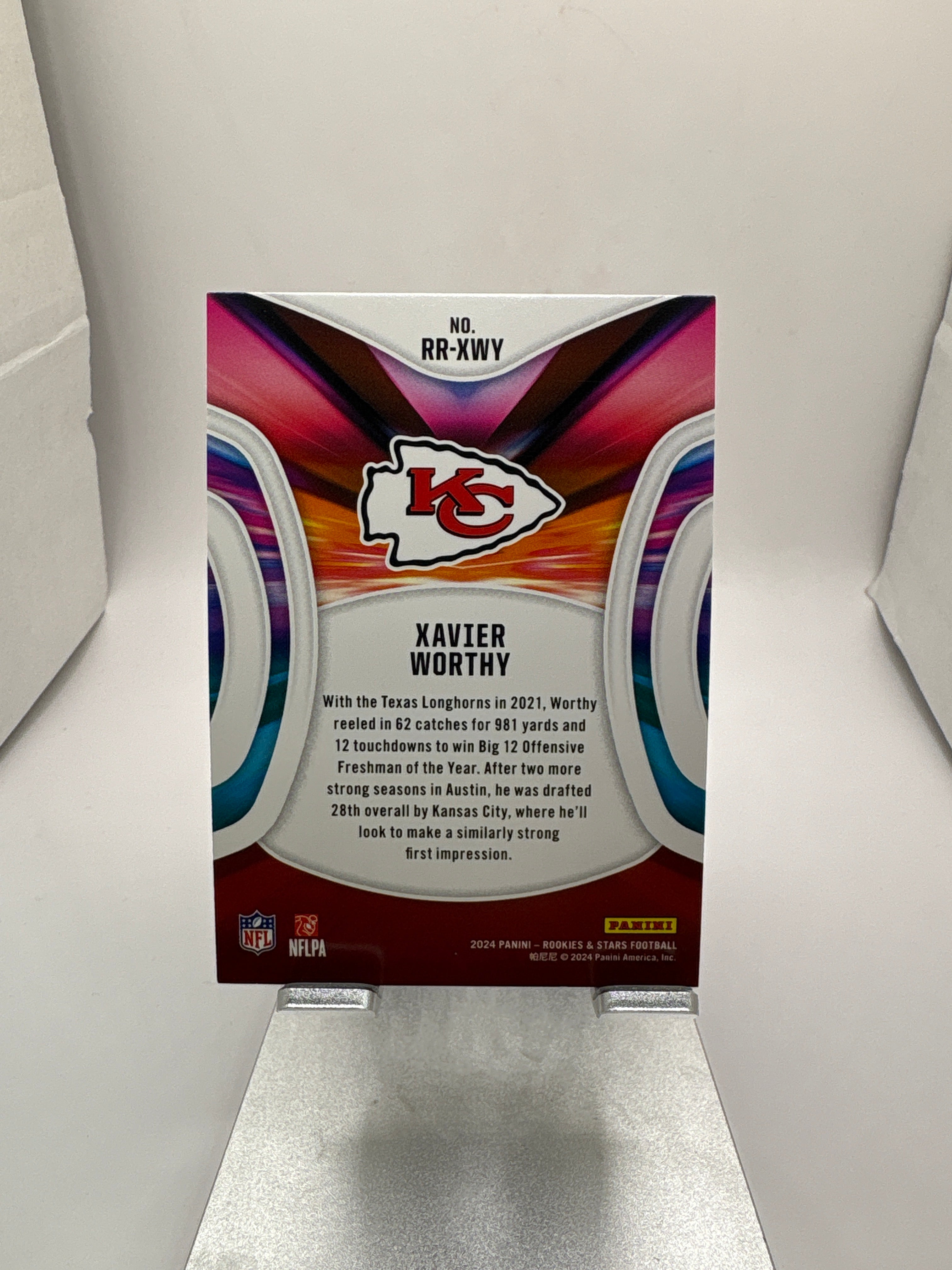 Panini Xavier Worthy