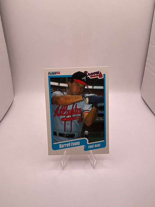 Fleer Darrell Evans