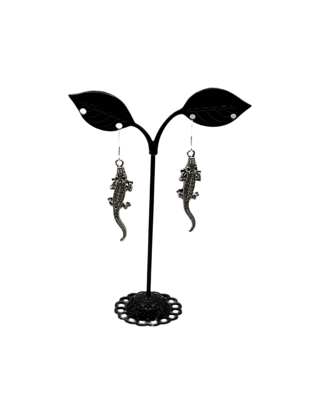 Shiny Alligator Earrings