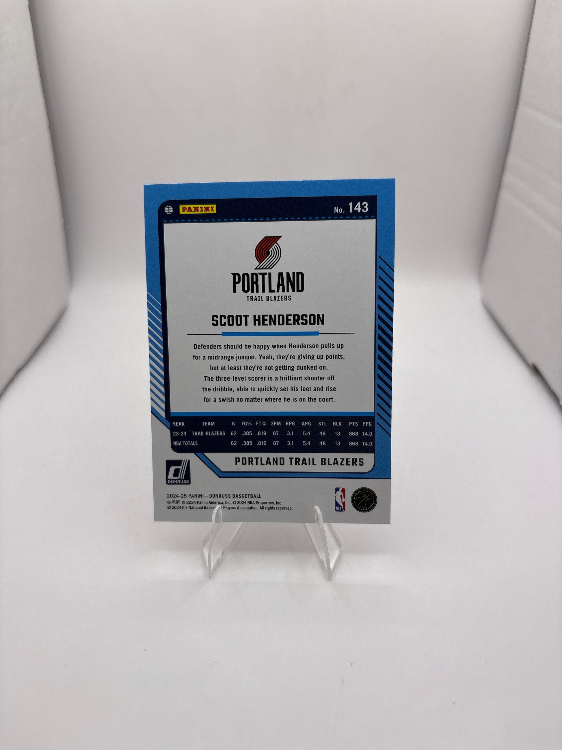Donruss Scoot Henderson