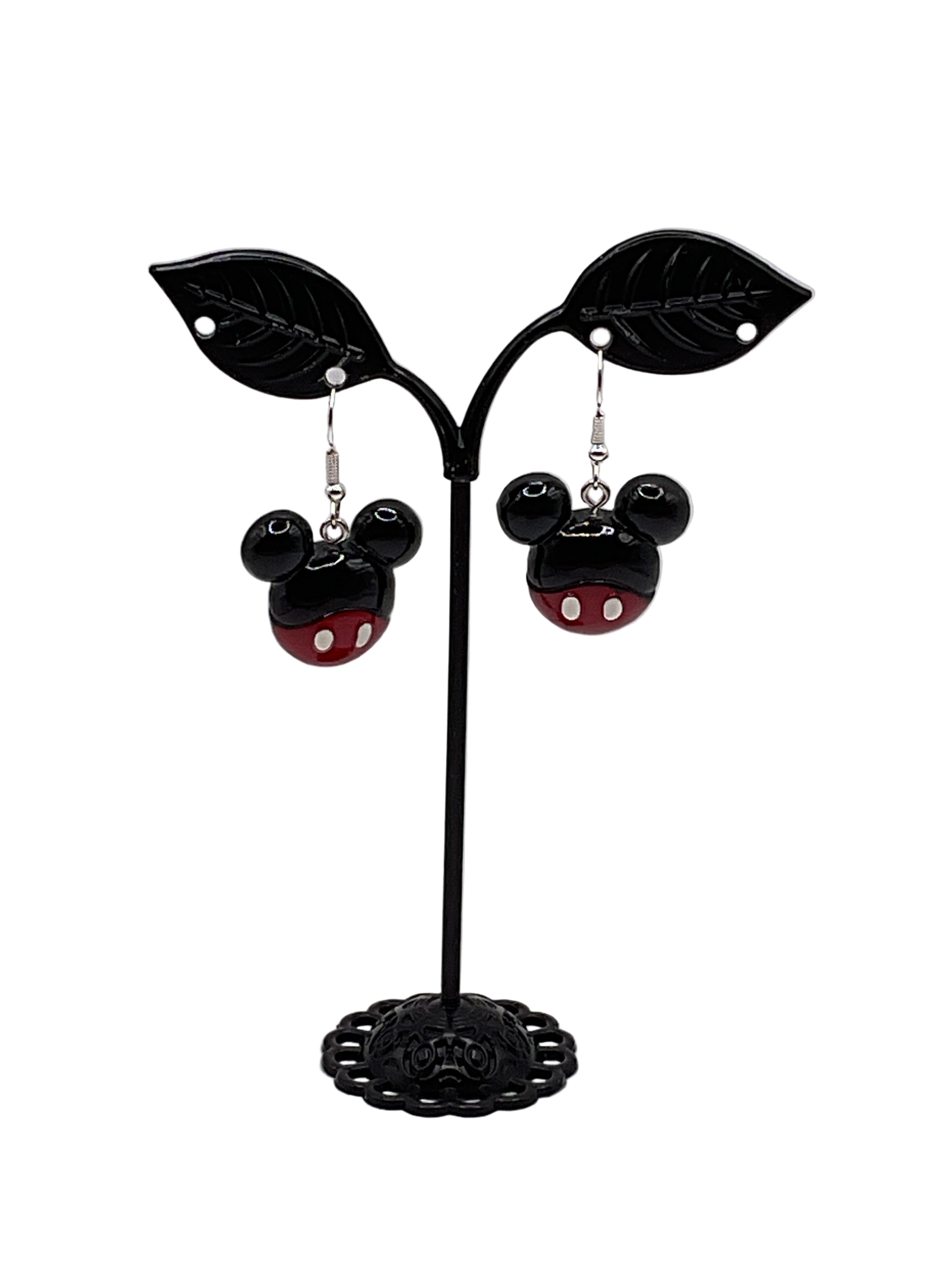 Mouse ear earrings Main image