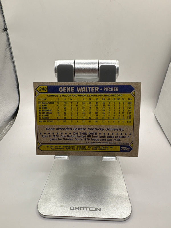 Topps Gene Walter