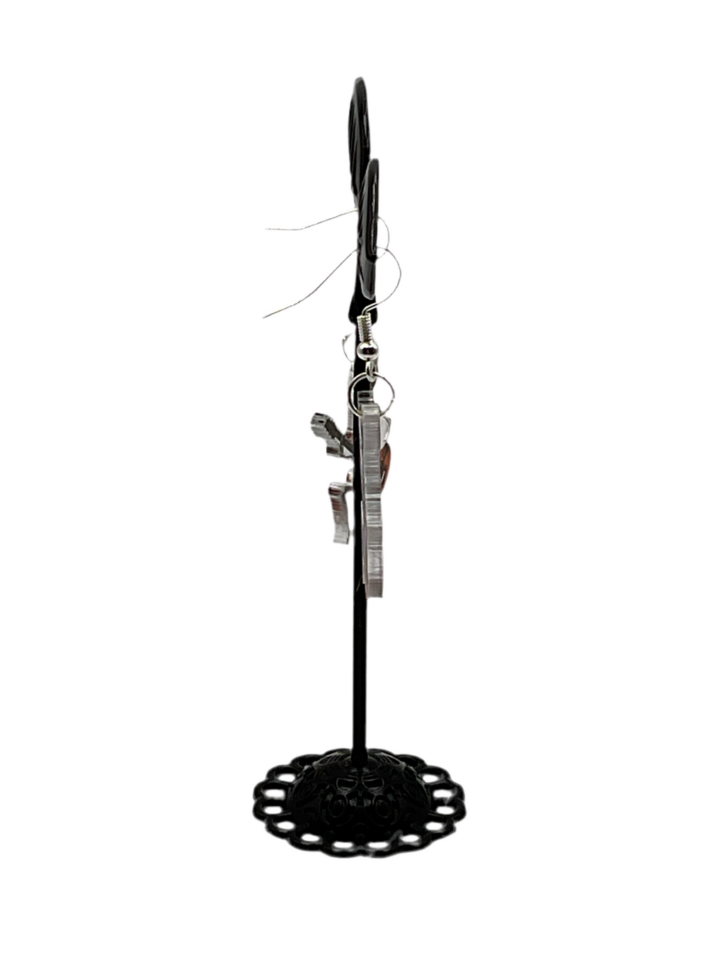 Skelton with Guitar earrings