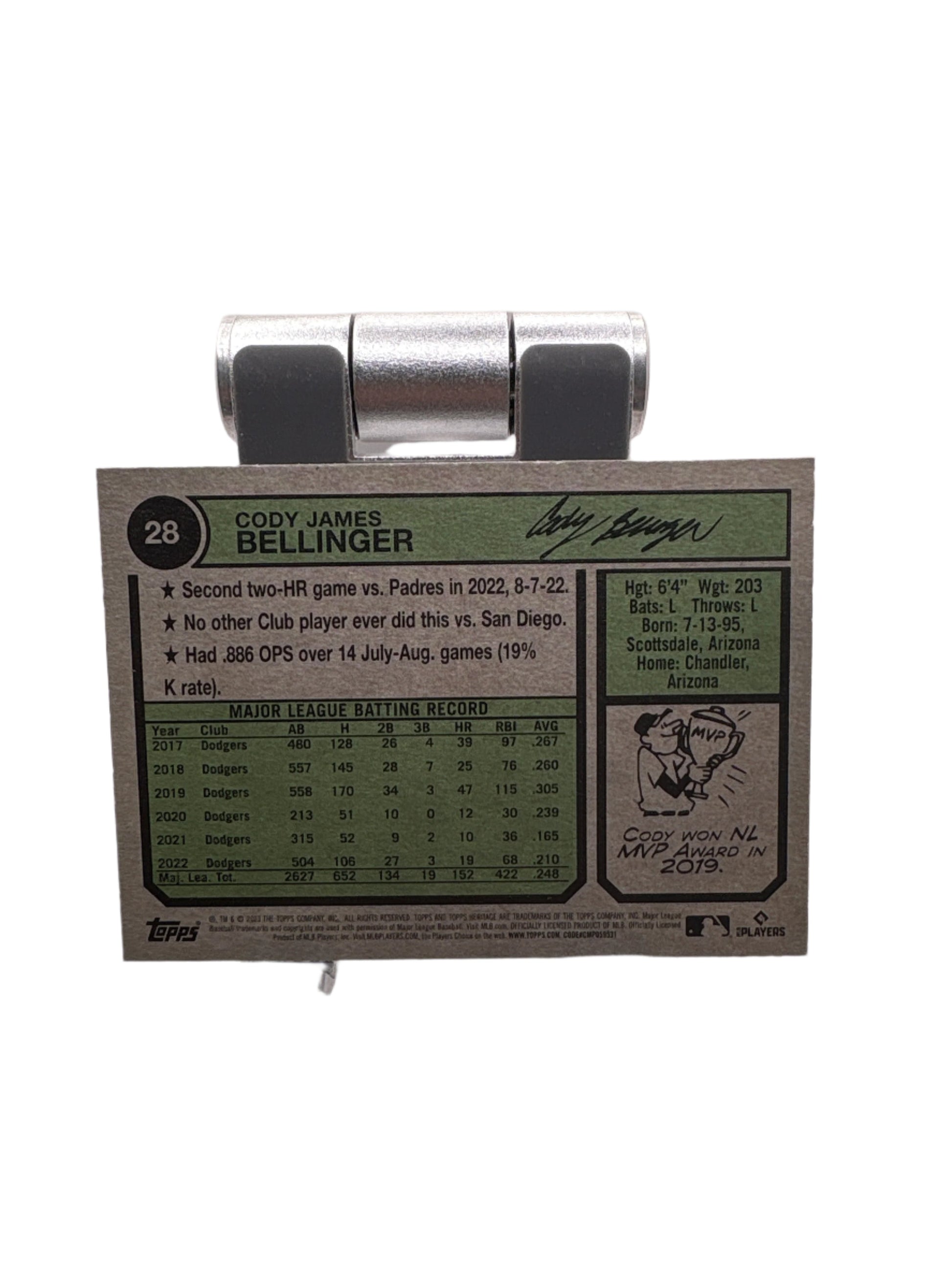 Topps Heritage Cody Bellinger