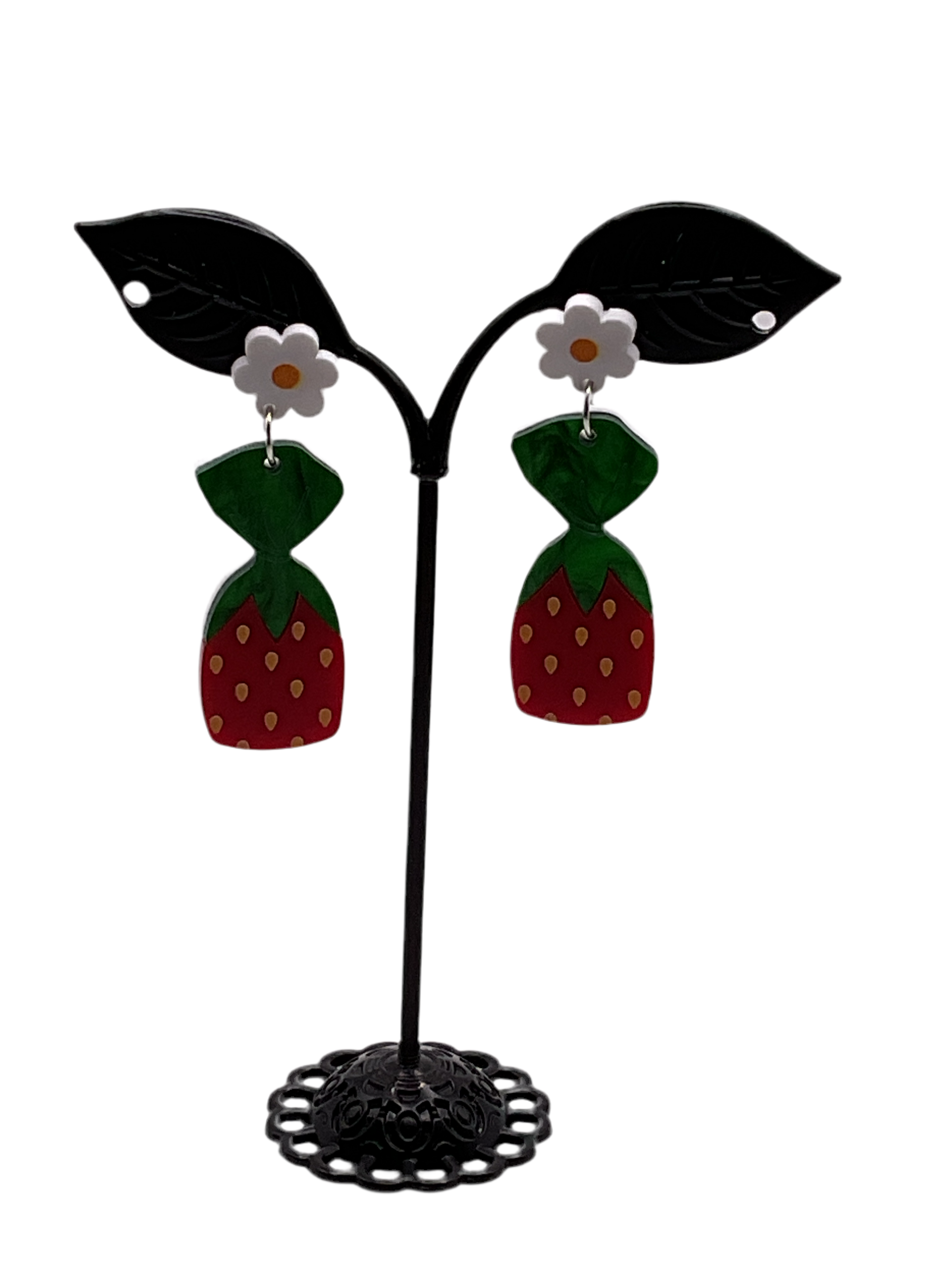 Strawberry Bon Bon Earrings Main image