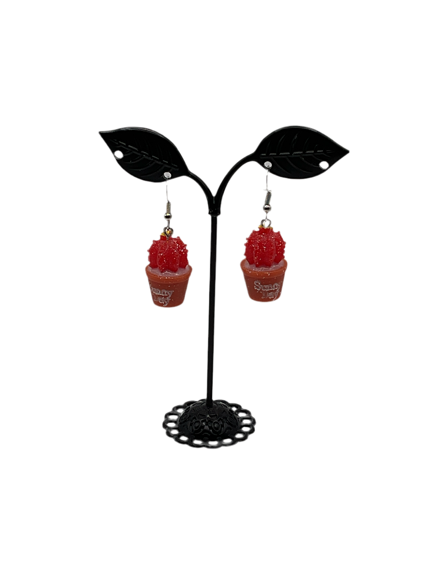 Cactus earrings
