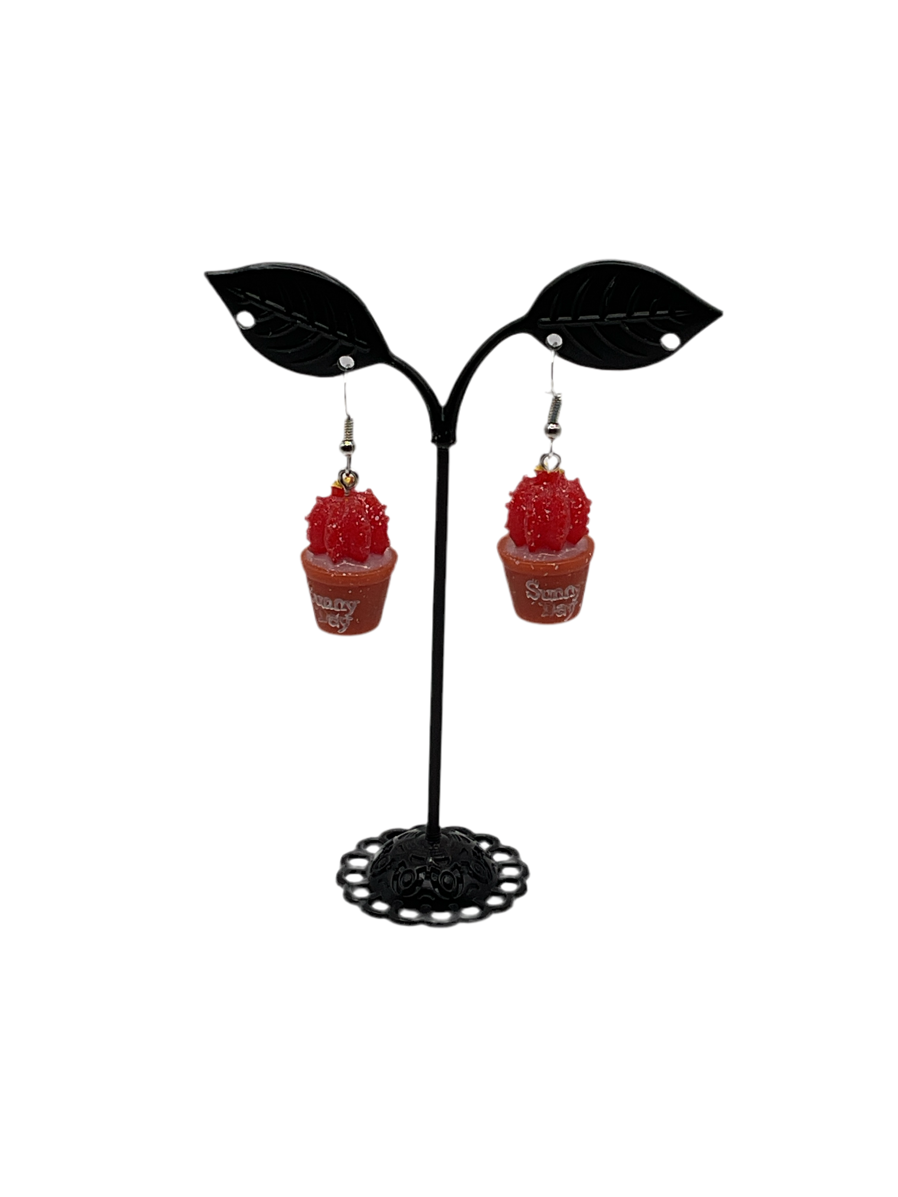 Cactus earrings