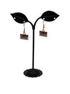 Musical instruments and note earrings