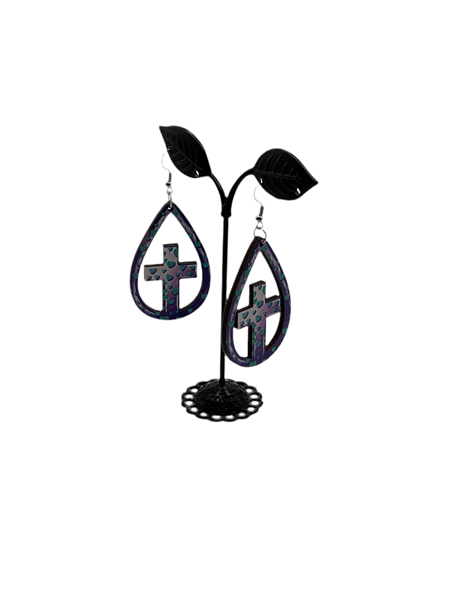 Easter Cross Earrings