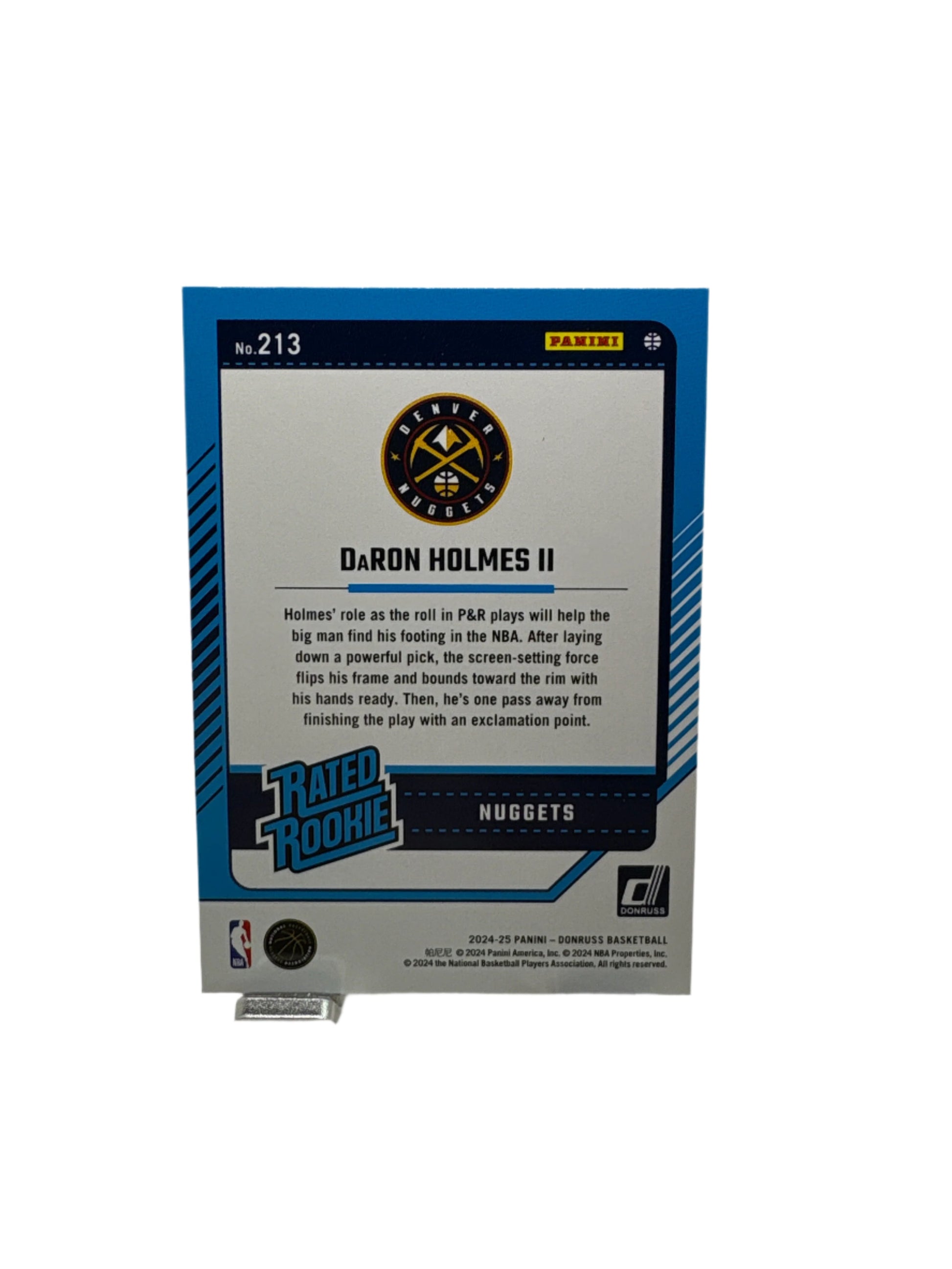 Donruss DaRon Holmes II