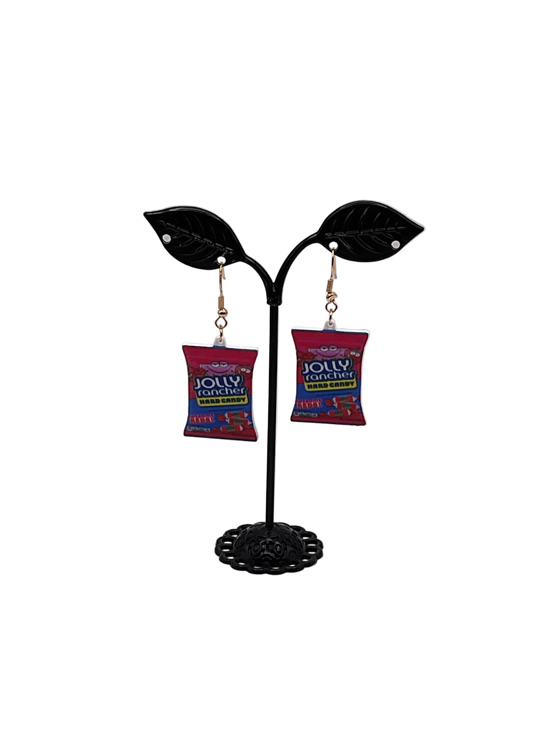Candy bag earrings
