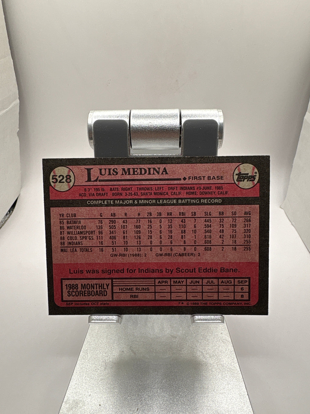 Topps Luis Medina