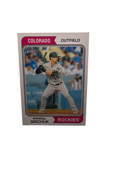 Topps Heritage Randal Grichuk