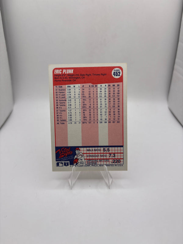 Fleer Eric Plunk