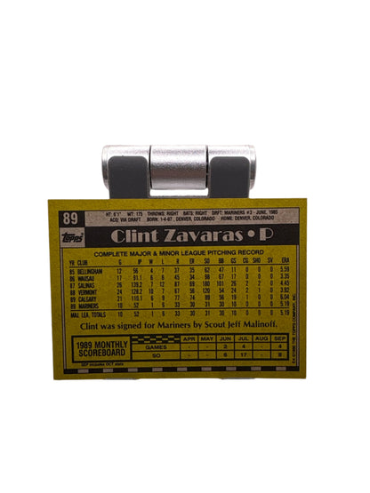 Topps Clint Zavaras