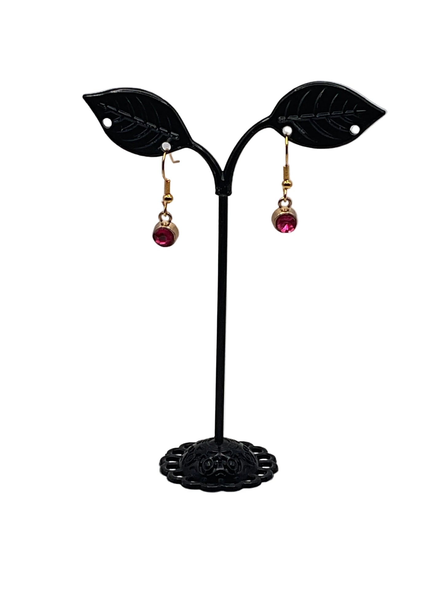 Crystal and Crosses Earrings