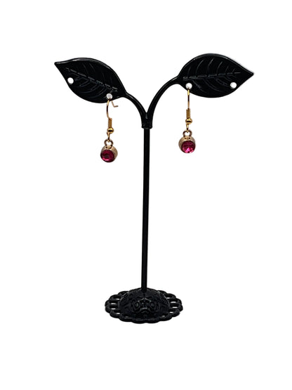 Crystal and Crosses Earrings