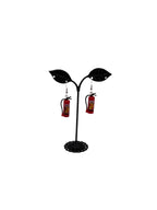 Fire Extinguisher Earrings