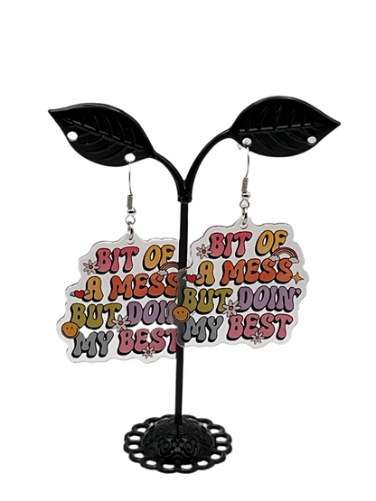 Bit Of A Mess Earrings