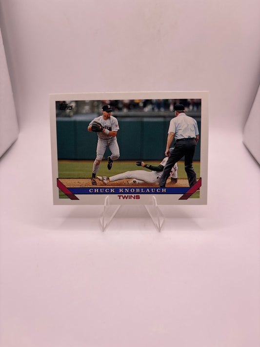 Topps Chuck Knoblauch