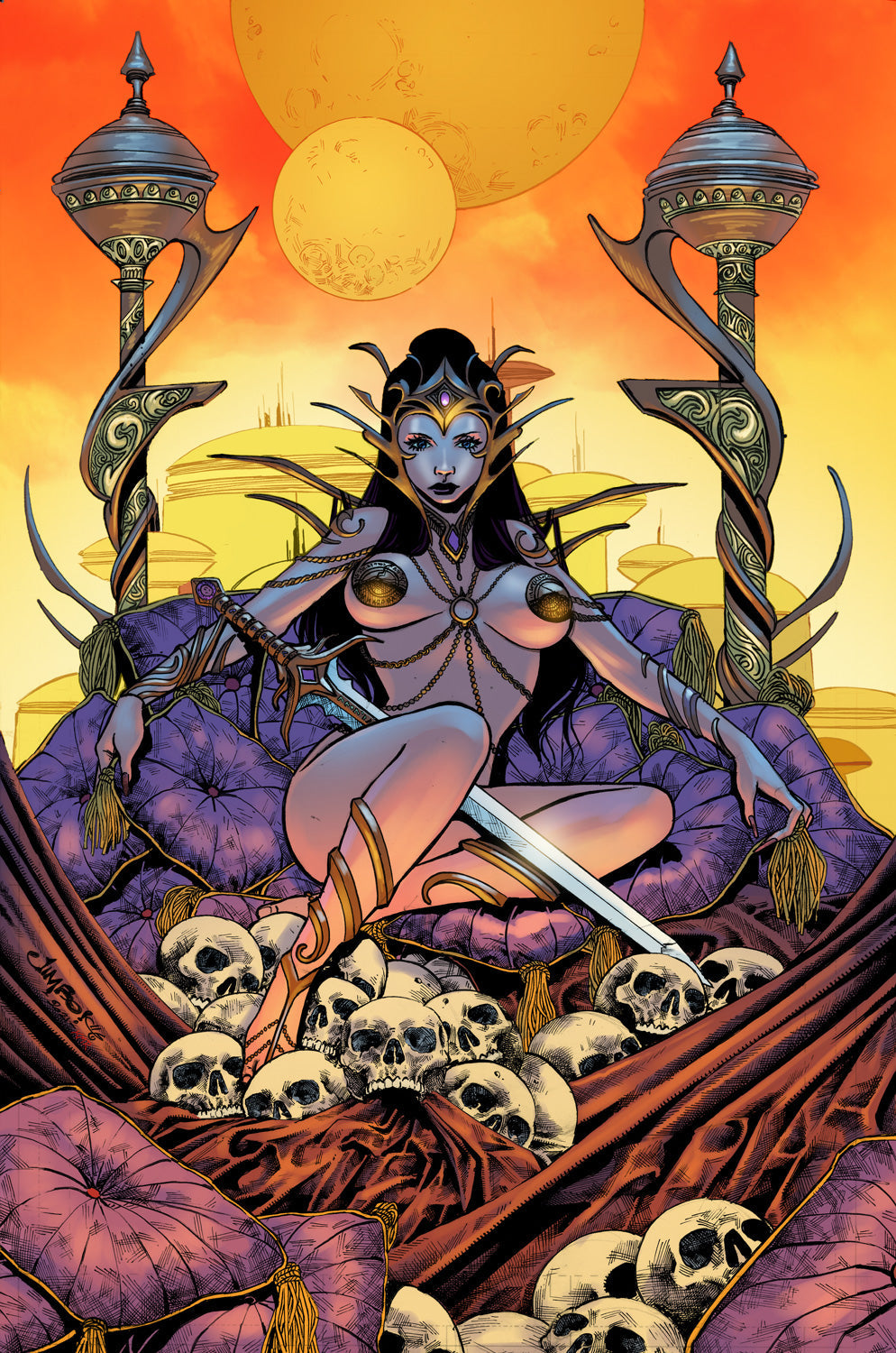 Dejah Thoris Vs John Carter Of Mars #1 Unknown Comics Jimbo Salgado Exclusive Virgin Var (07/21/2021) - Collectors World Toys