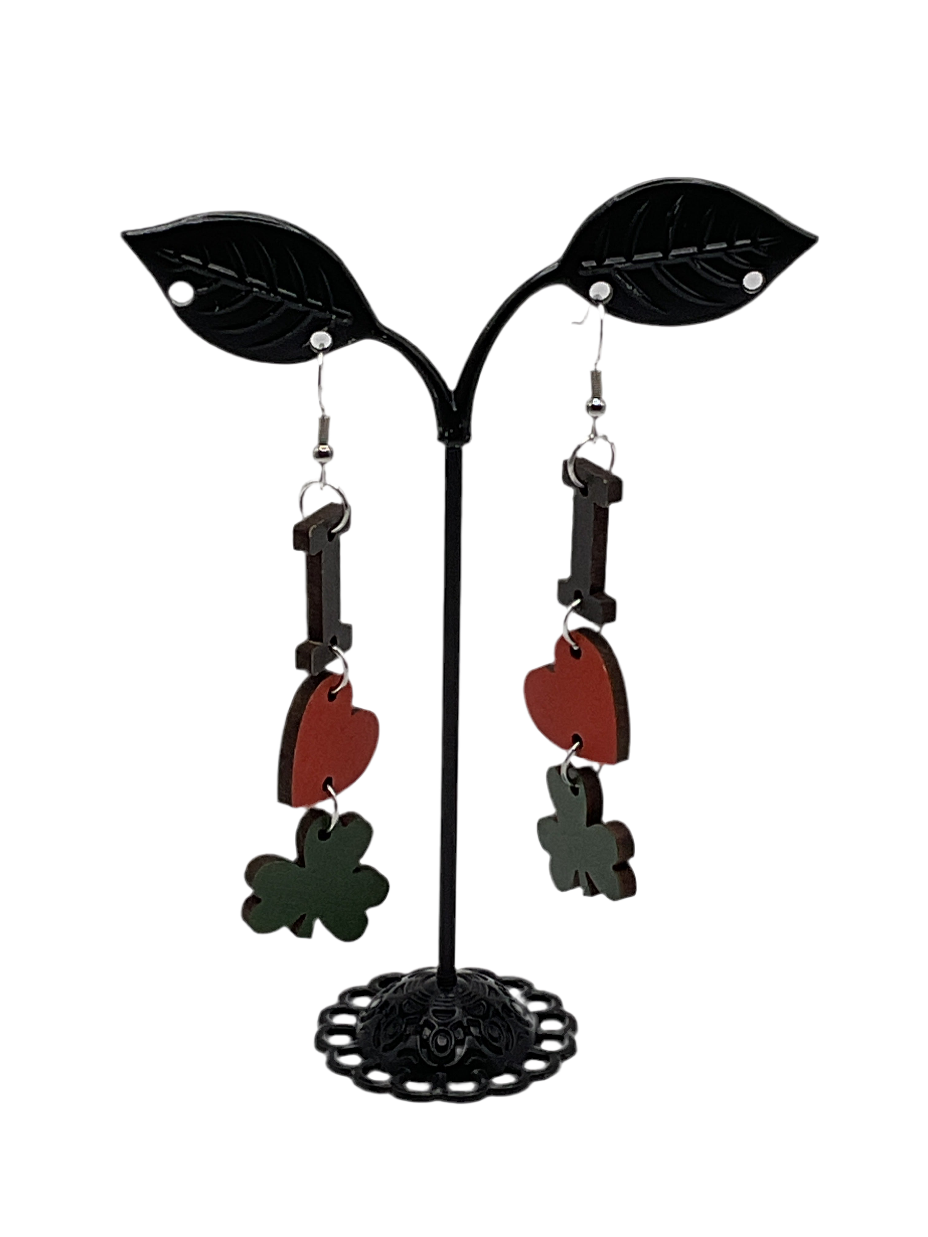 St. Patrick’s day earrings Main image