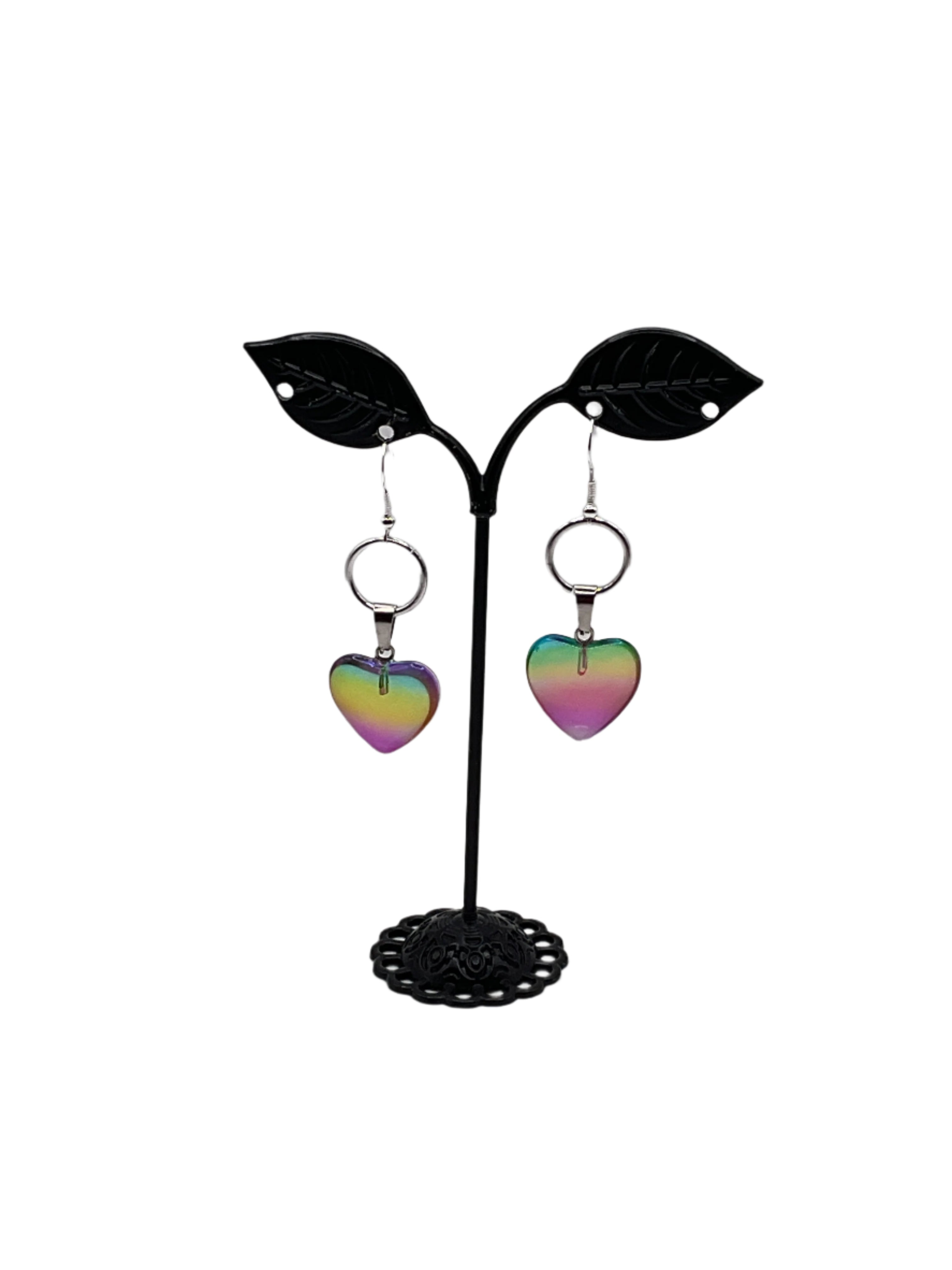 Heart earrings