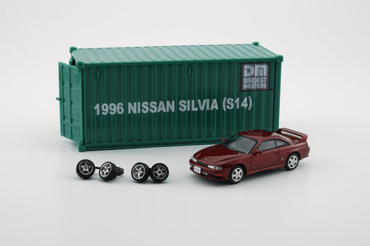 BM Creations Nissan Silvia S14 RED - RHD 1:64
