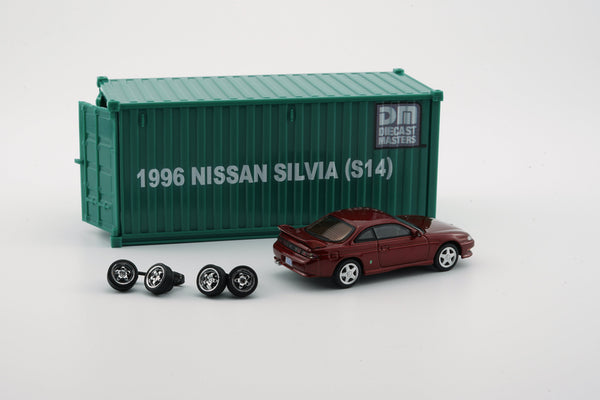 BM Creations Nissan Silvia S14 RED - RHD 1:64