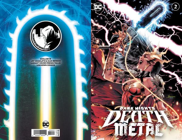 Dark Nights Death Metal #2 (Of 6) Unknown Comics Jay Anacleto Exclusive Var (07/14/2020) - Collectors World Toys
