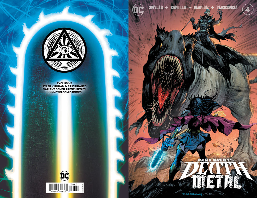 DARK NIGHTS DEATH METAL #4 (OF 7) UNKNOWN COMICS TYLER KIRKHAM EXCLUSIVE VAR (10/14/2020) - Collectors World Toys