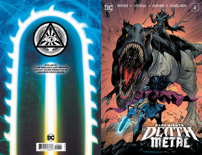 DARK NIGHTS DEATH METAL #4 (OF 7) UNKNOWN COMICS TYLER KIRKHAM EXCLUSIVE VAR (10/14/2020) - Collectors World Toys