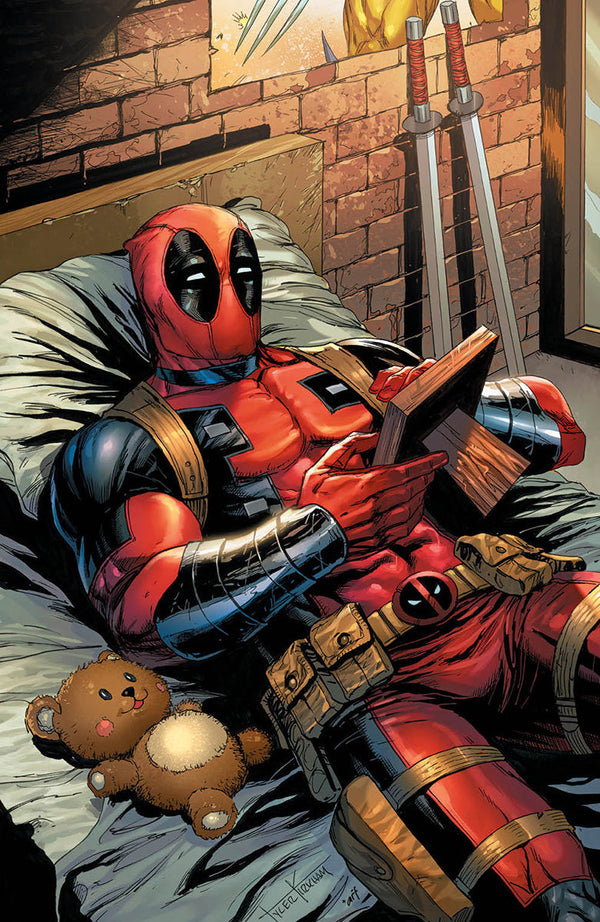 [Signed by Tyler Kirkham] DEADPOOL & WOLVERINE WWIII #1 Kirkham Unknown EXCL Virgin - Collectors World Toys