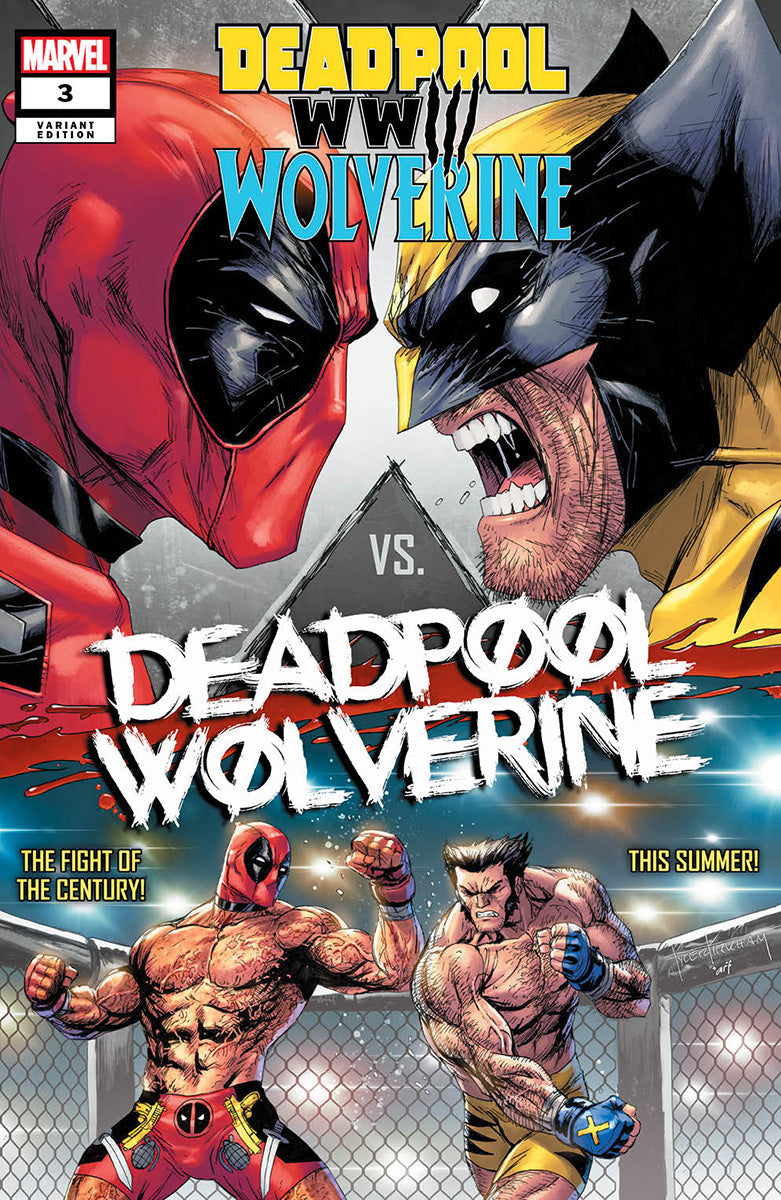 Deadpool & Wolverine: Wwiii #3 Unknown Comics Tyler Kirkham Exclusive Var (07/24/2024) - Collectors World Toys Main image