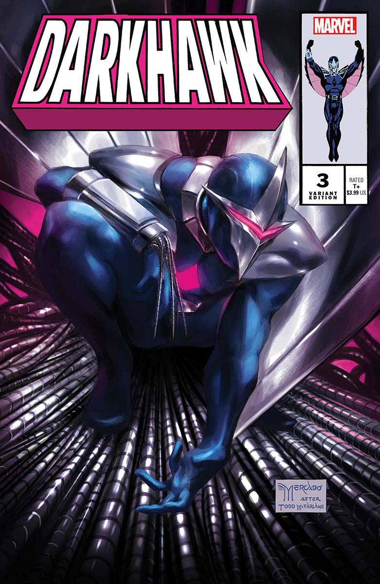 Darkhawk #3 (Of 5) Unknown Comics Miguel Mercado Exclusive Var (10/27/2021) (11/03/2021) - Collectors World Toys Main image