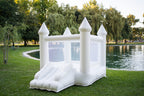 Mini Ava - White Bounce House with Cone Tops - Collectors World Toys