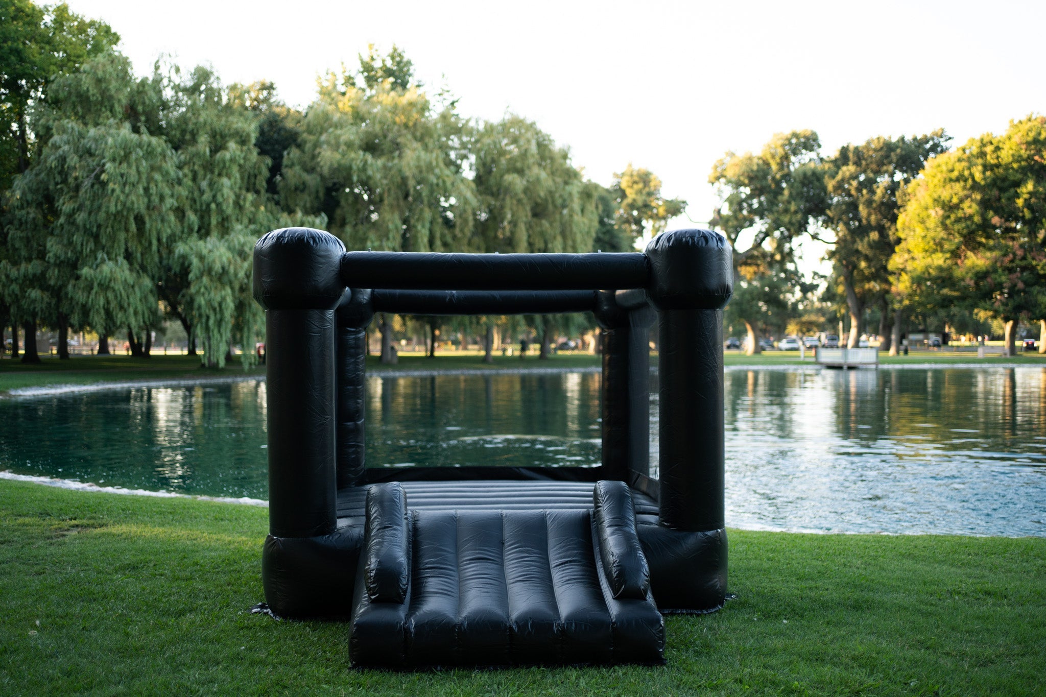 Mini Luna - Black Bounce House Main image