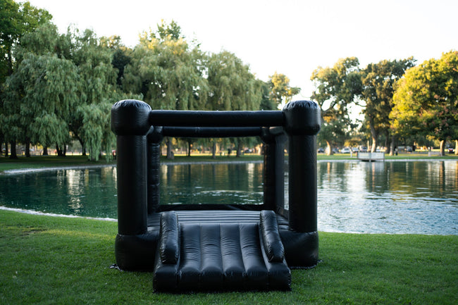 Mini Luna - Black Bounce House - Collectors World Toys Hover Image