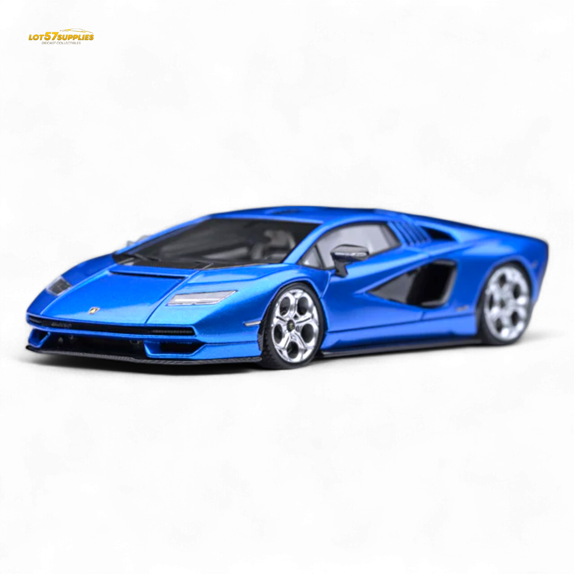 Fuelme Model NEO COUNTACH LPI 800-4 BLU TAHITI DARK BLUE 1:64 Resin Main image