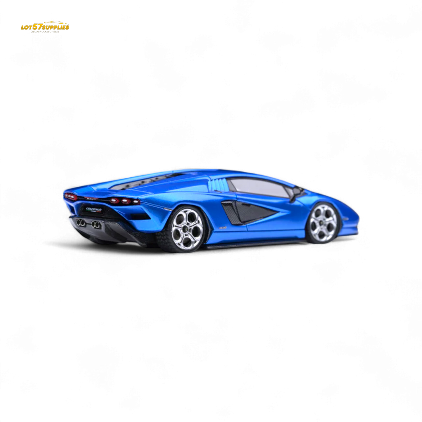 Fuelme Model NEO COUNTACH LPI 800-4 BLU TAHITI DARK BLUE 1:64 Resin