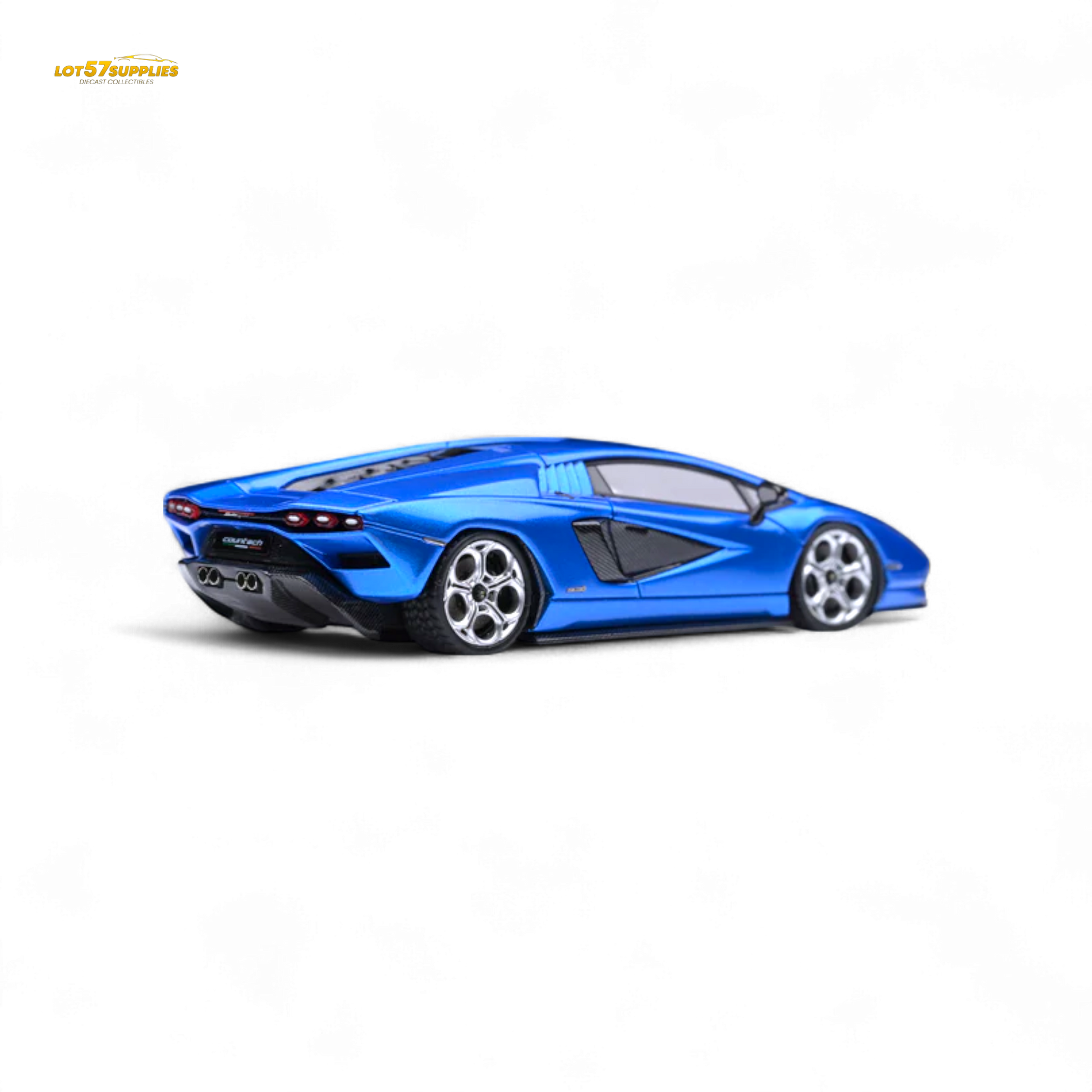 Fuelme Model NEO COUNTACH LPI 800-4 BLU TAHITI DARK BLUE 1:64 Resin