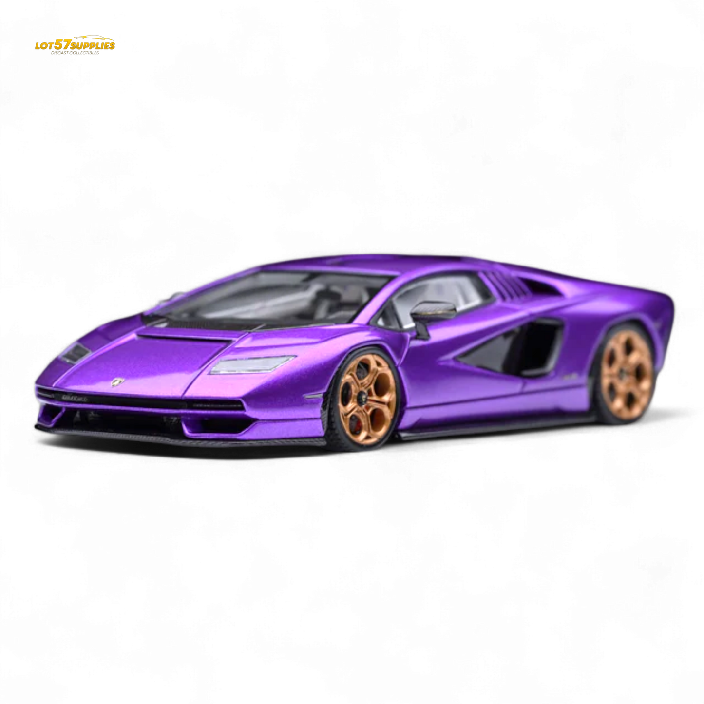 Fuelme Model NEO COUNTACH LPI 800-4 VIOLA PASIFAE 1:64 Resin